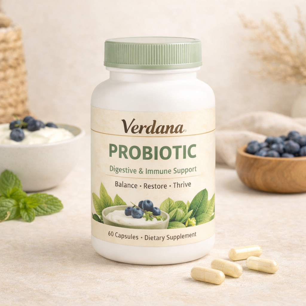 Verdana Probiotic bottle